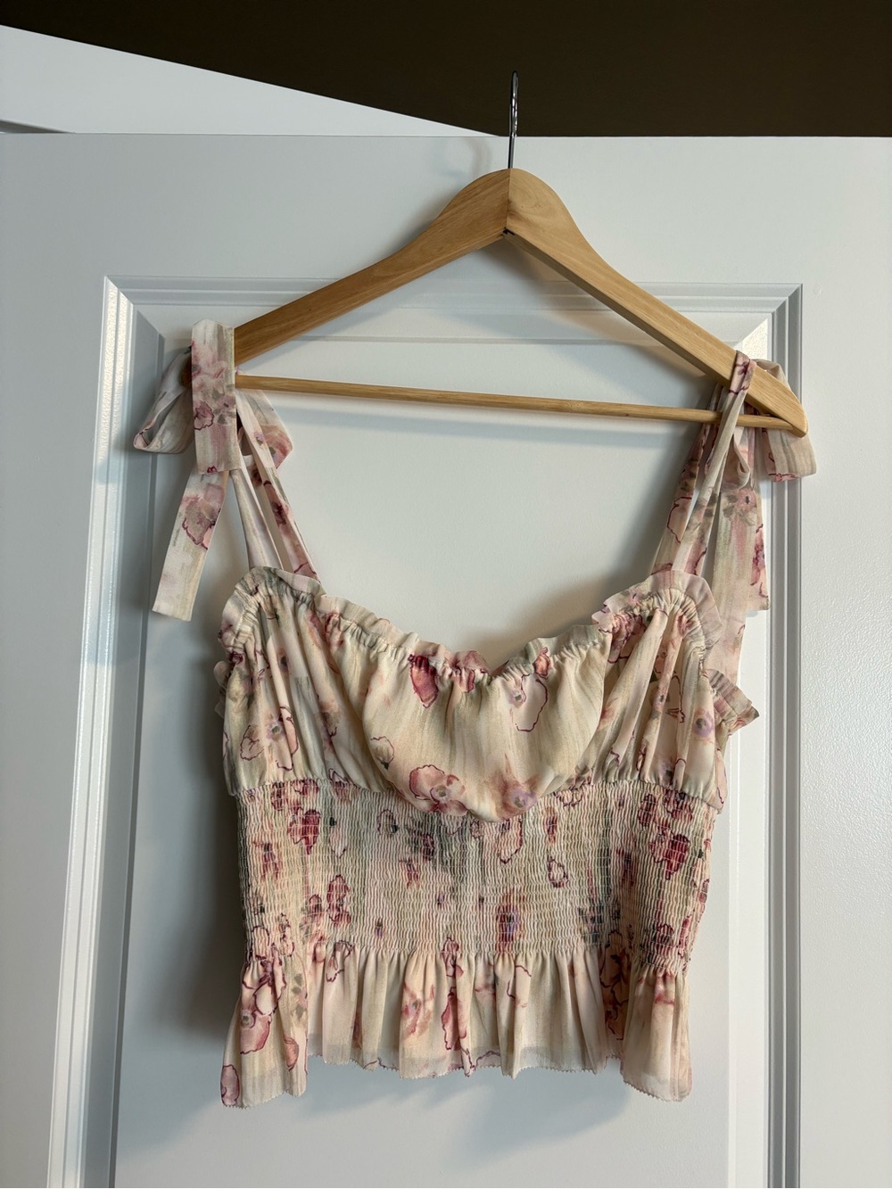 Wilfred Ballad Camisole - Floral Tie-Shoulder
